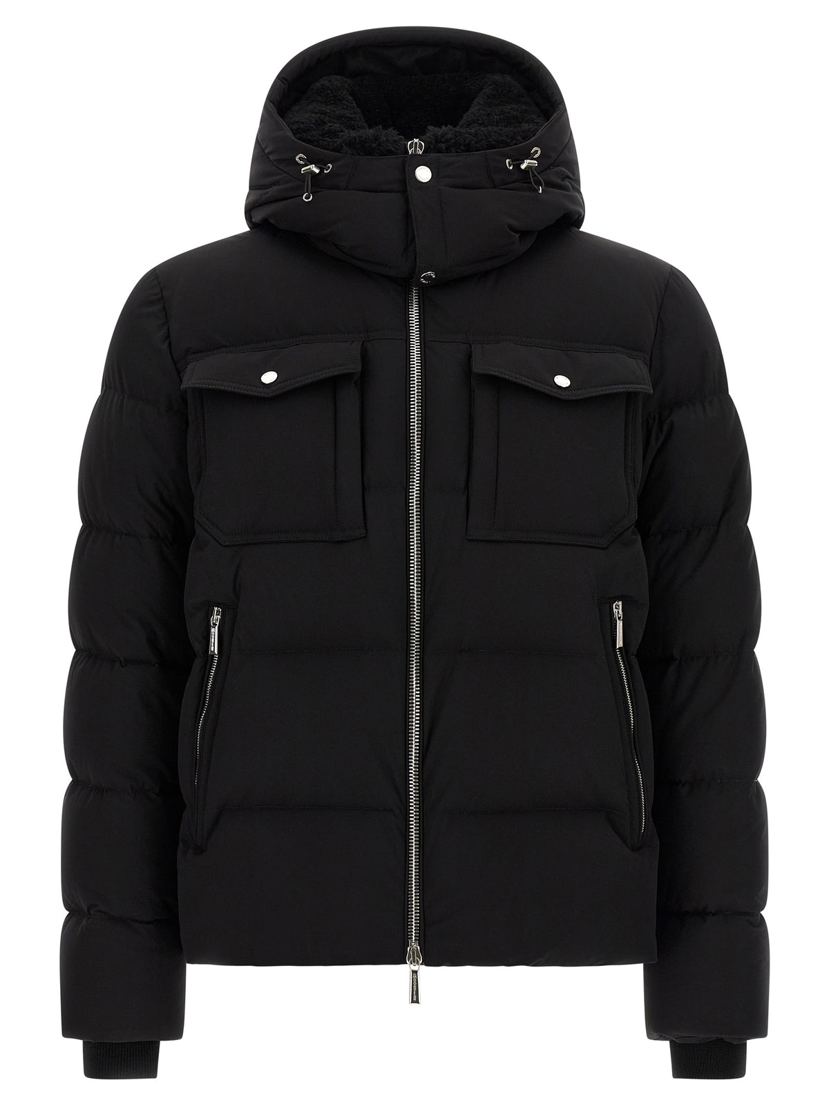MooRER Bomber en Laine Noire