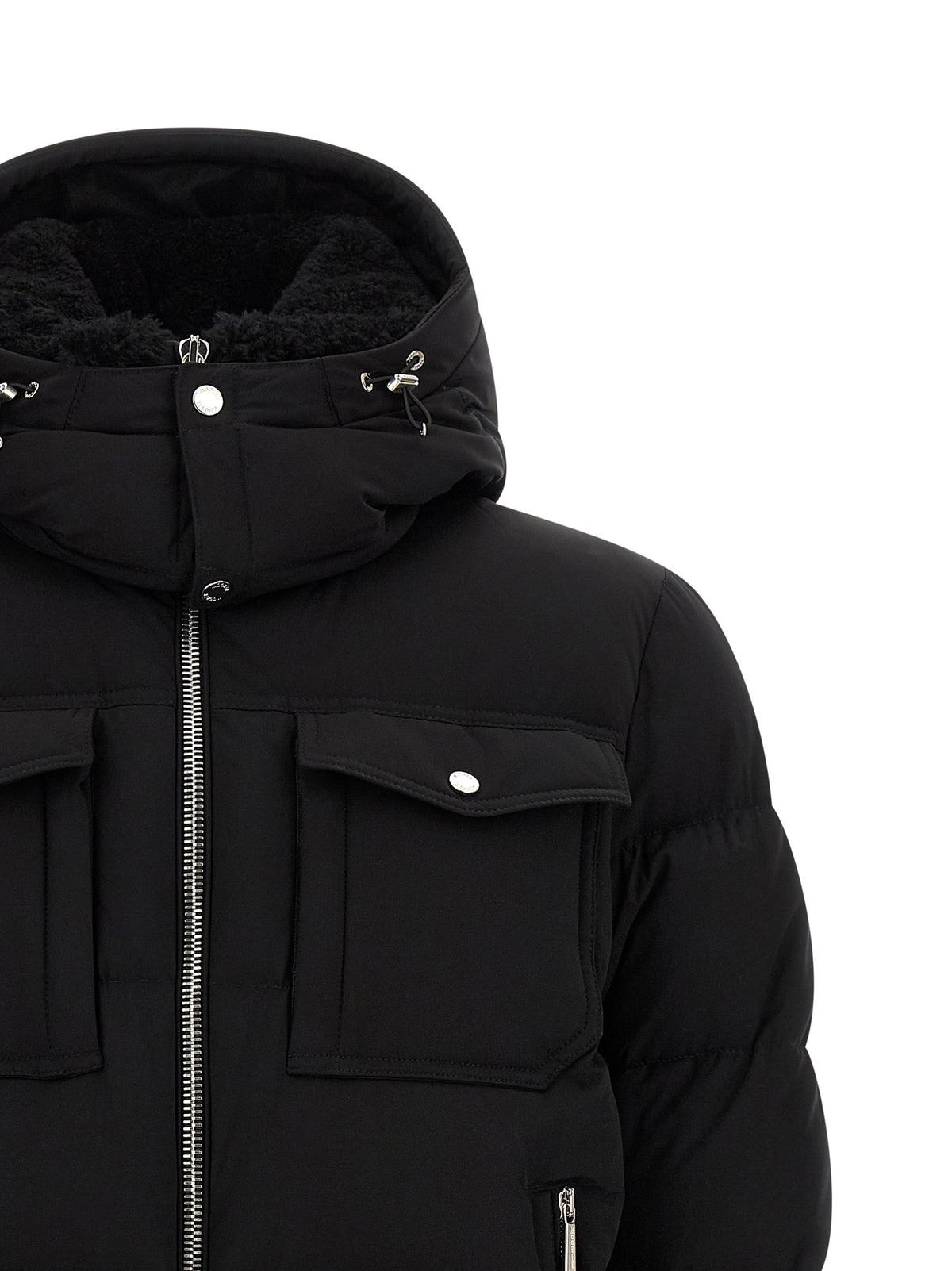 MooRER Bomber en Laine Noire