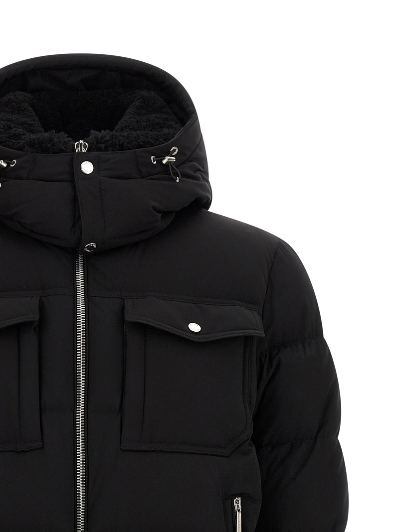 MooRER Black Wool Bomber