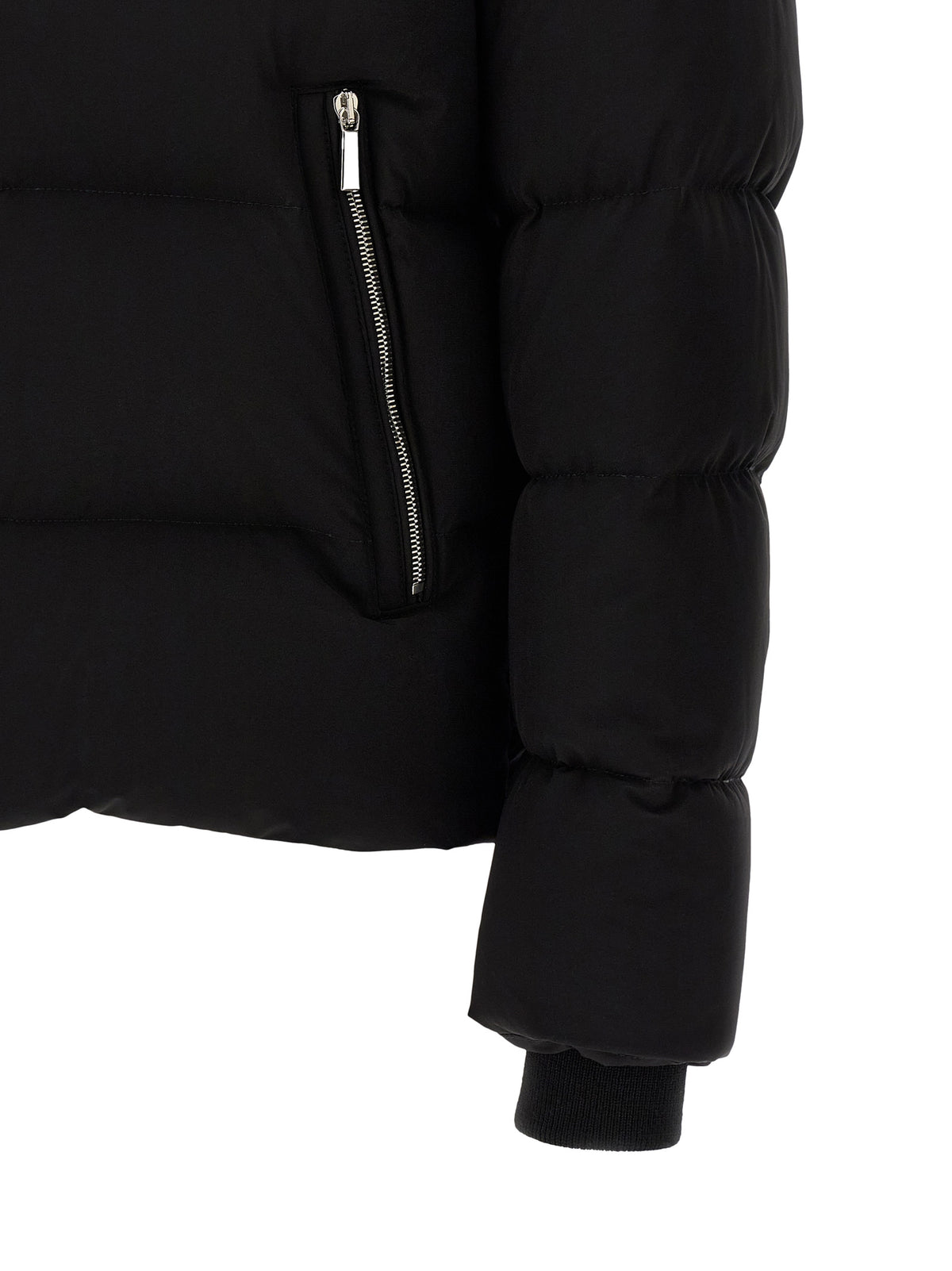 MooRER Bomber en Laine Noire