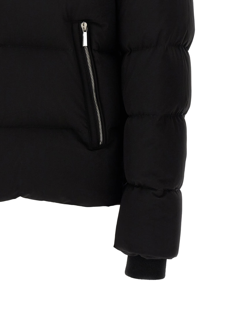 MooRER Black Wool Bomber