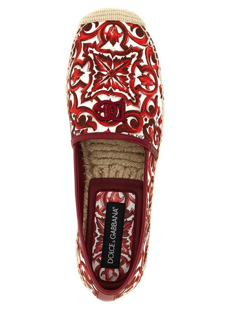Dolce & Gabbana Multicolor Cotton Espadrilles