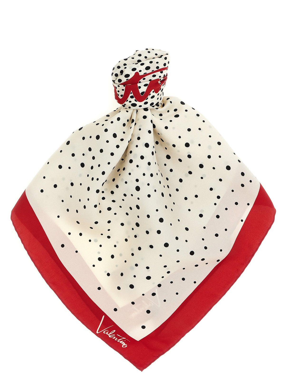 Foulard en soie multicolore Valentino Garavani
