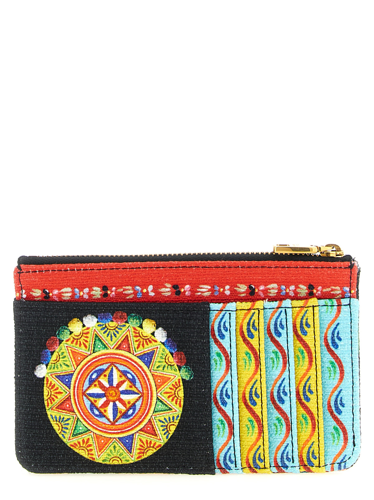 Étui à cartes Dolce & Gabbana multicolore en coton