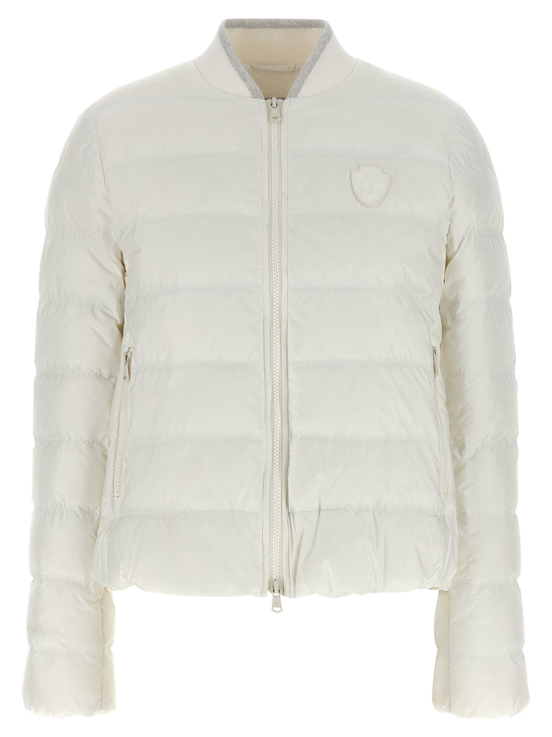 Brunello Cucinelli White Polyester Full-Length Jacket