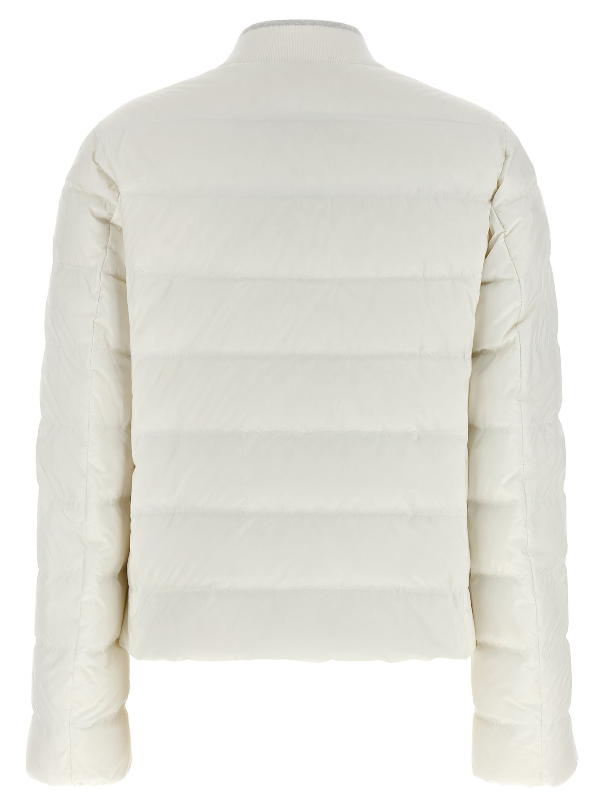 Brunello Cucinelli Veste longue blanche en polyester