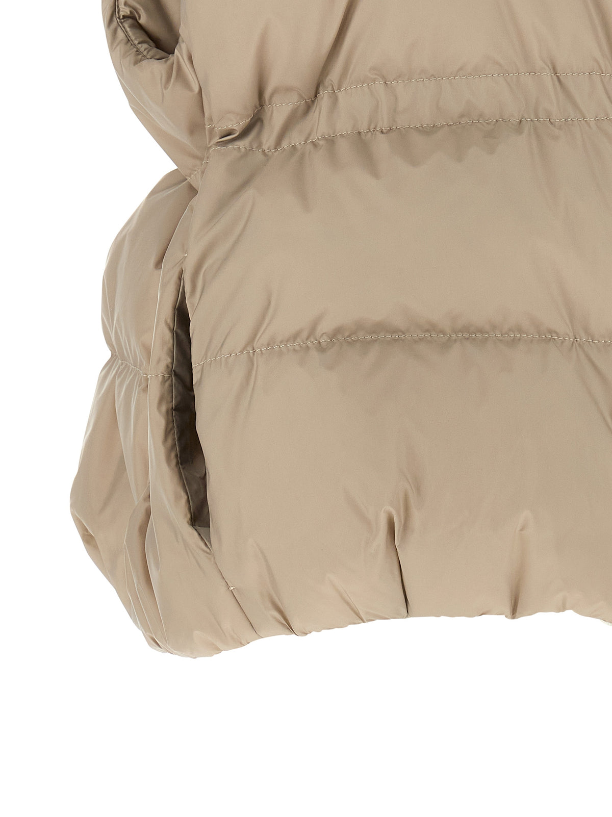 Brunello Cucinelli Gilet Sans Manches en Polyester Gris