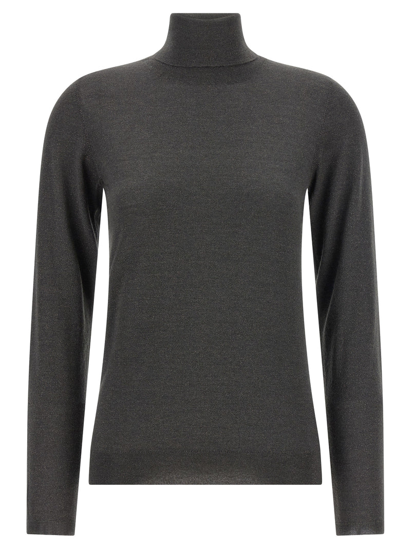 Brunello Cucinelli Gray Cashmere Cardigan