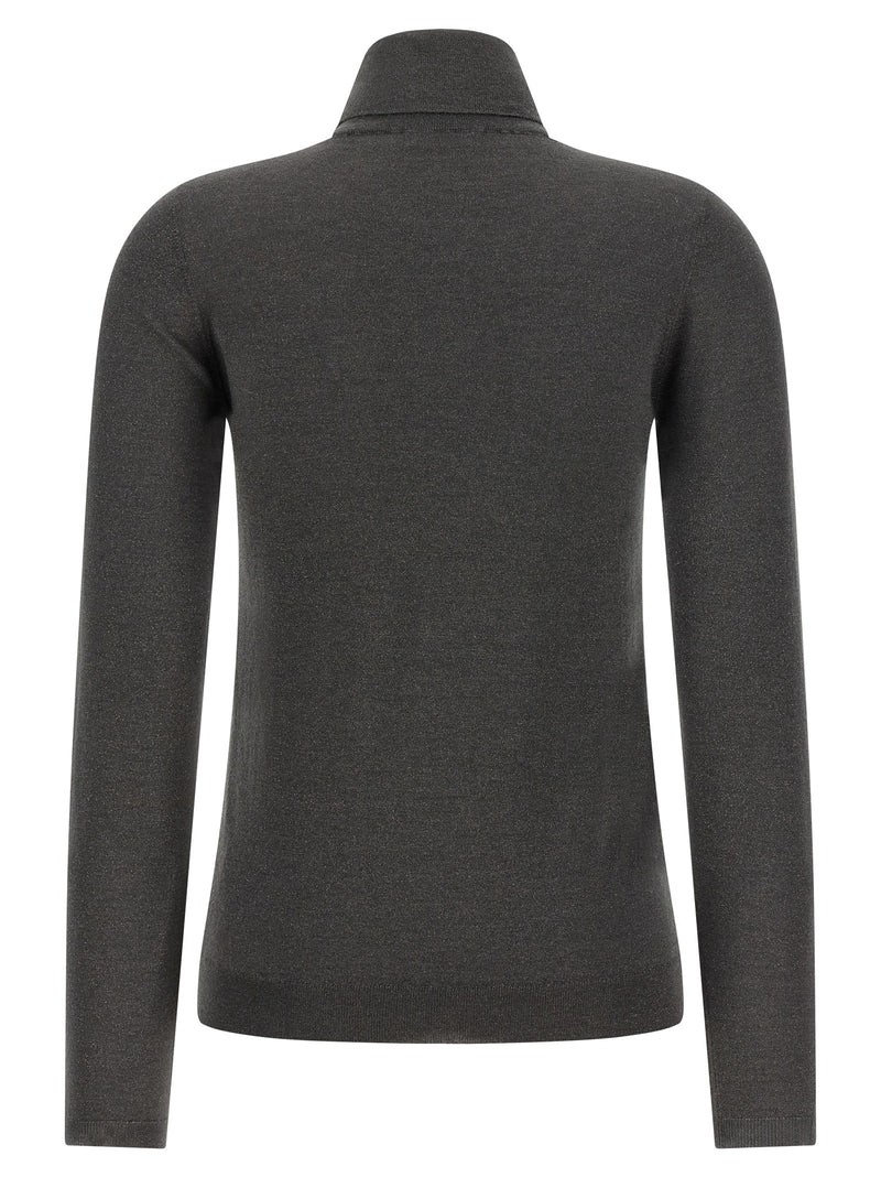 Brunello Cucinelli Gray Cashmere Cardigan