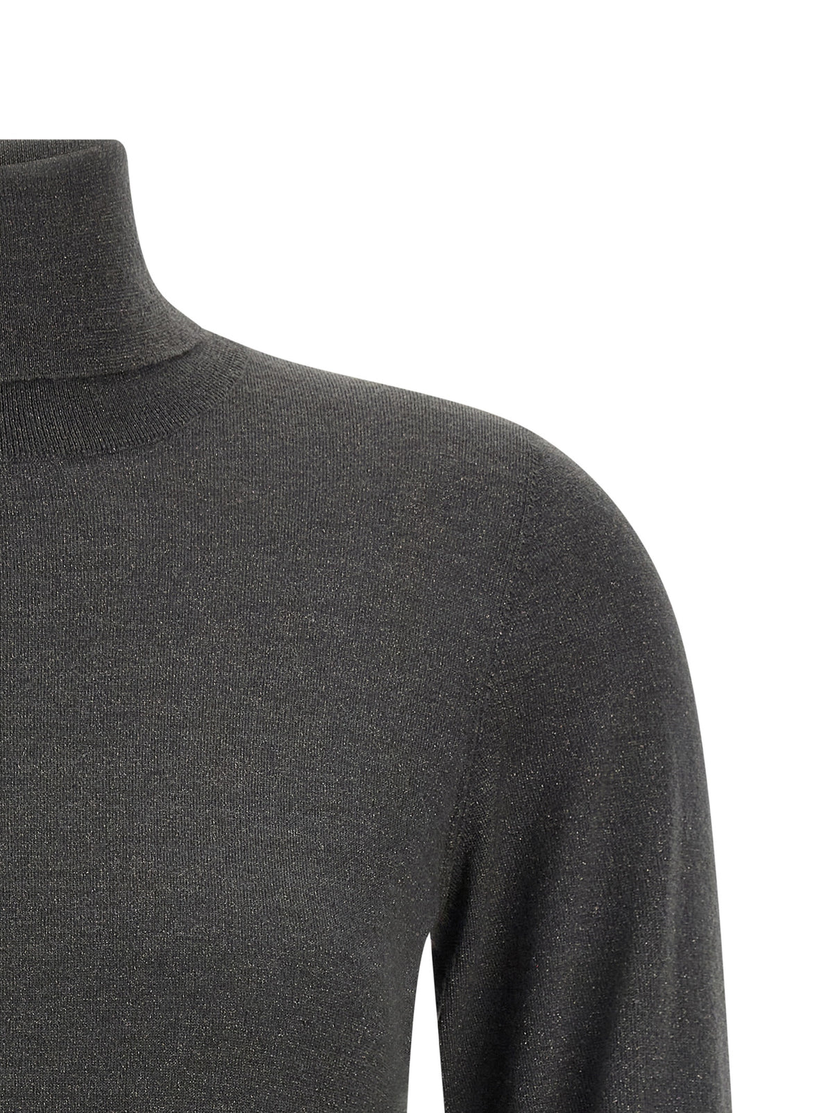 Brunello Cucinelli Cardigan Gris Cachemire