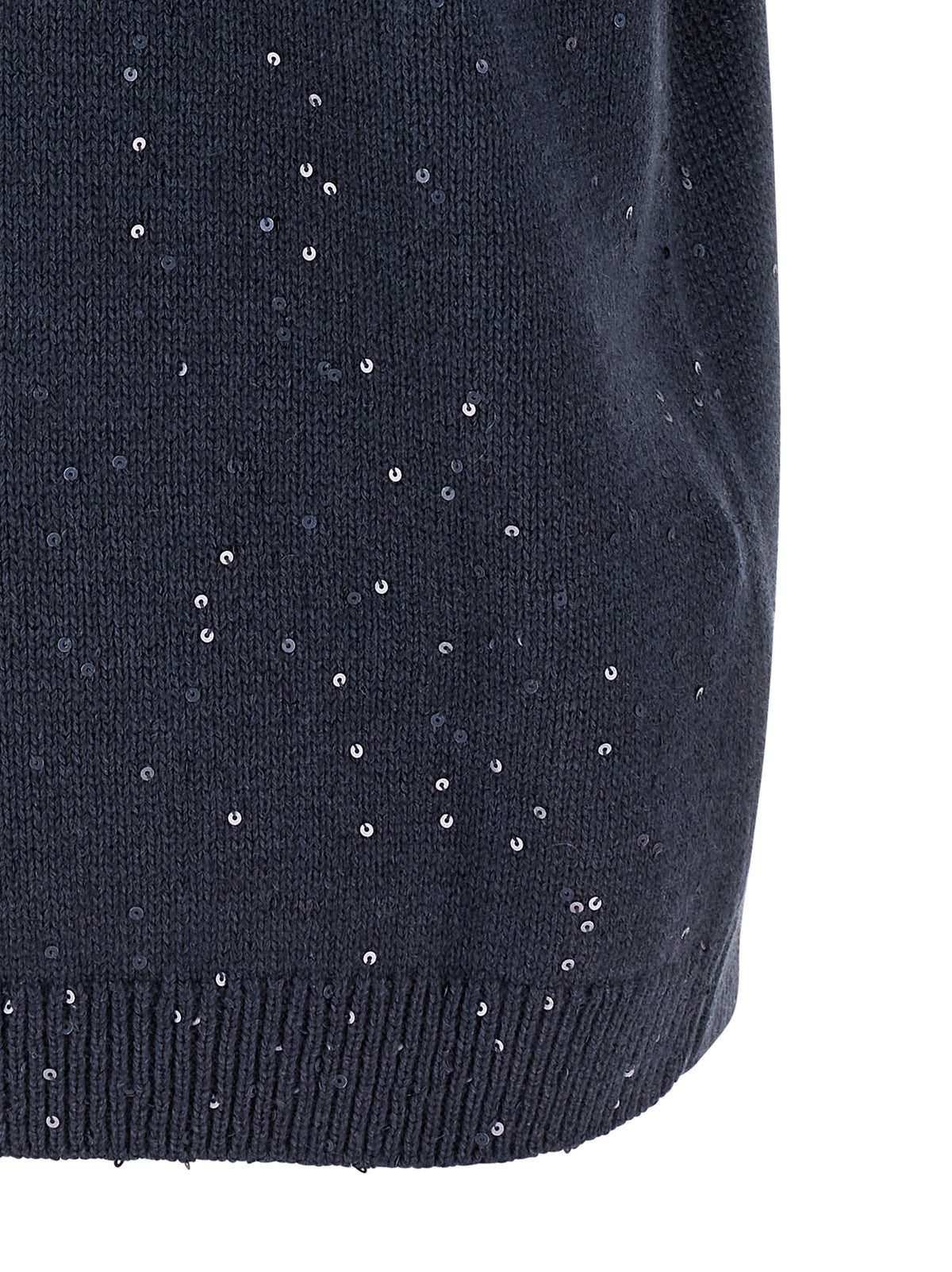 Cardigan Brunello Cucinelli bleu en cachemire
