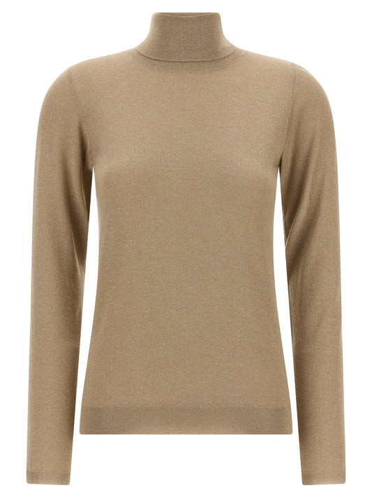 Cardigan Brunello Cucinelli en cachemire beige