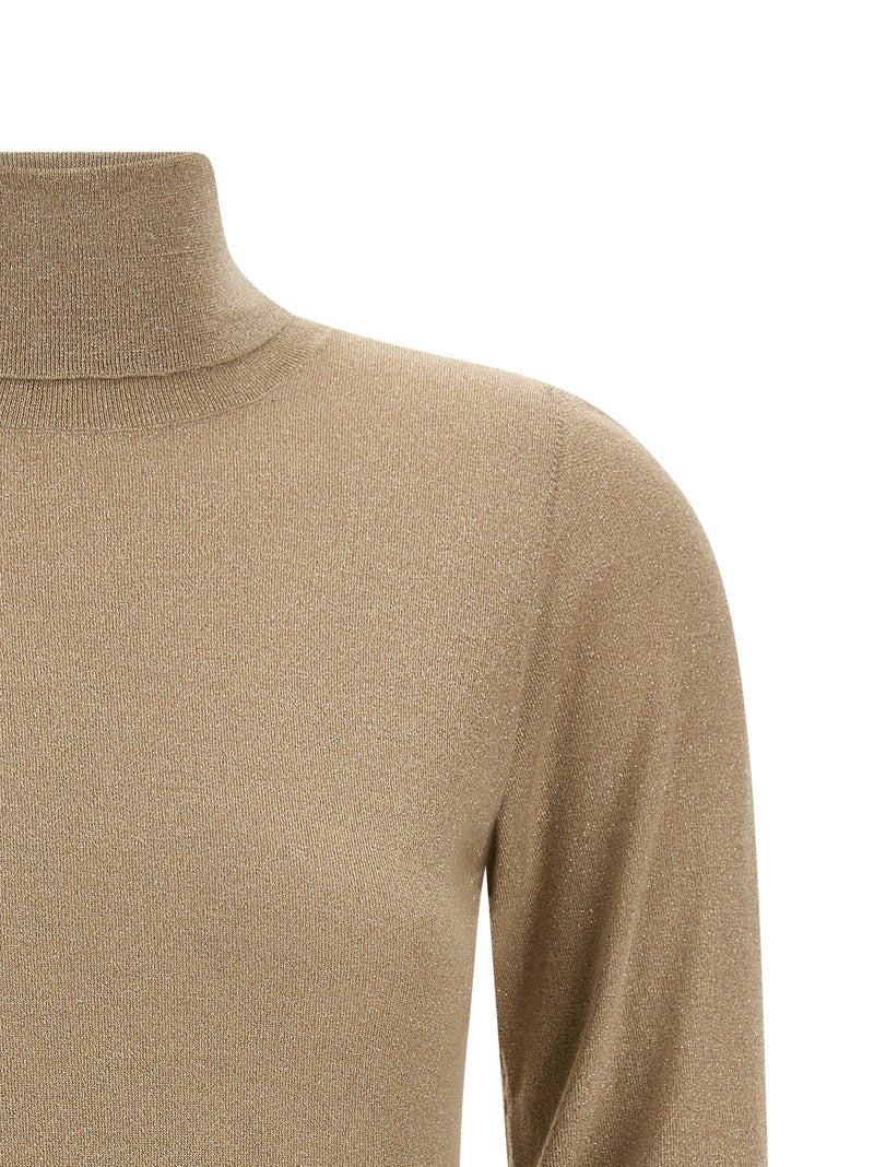 Cardigan Brunello Cucinelli en cachemire beige