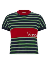 Versace Multicolor Cotton T-Shirt