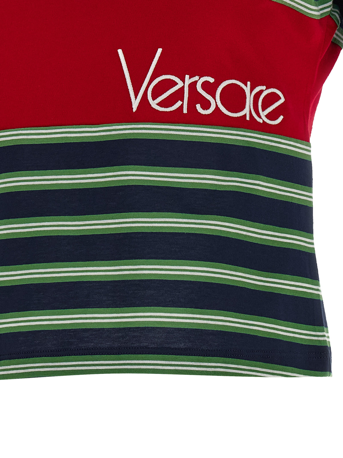 Versace Multicolor Cotton T-Shirt
