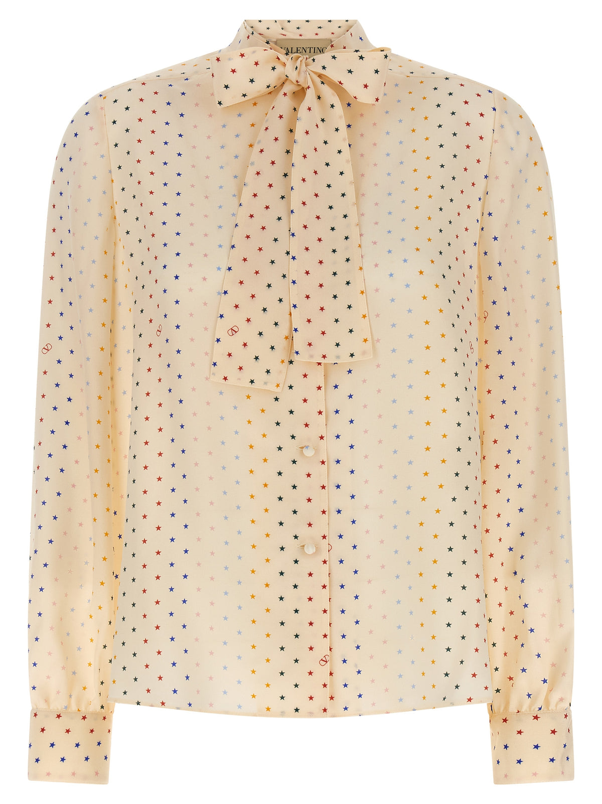 Chemisier en soie multicolore Valentino Garavani