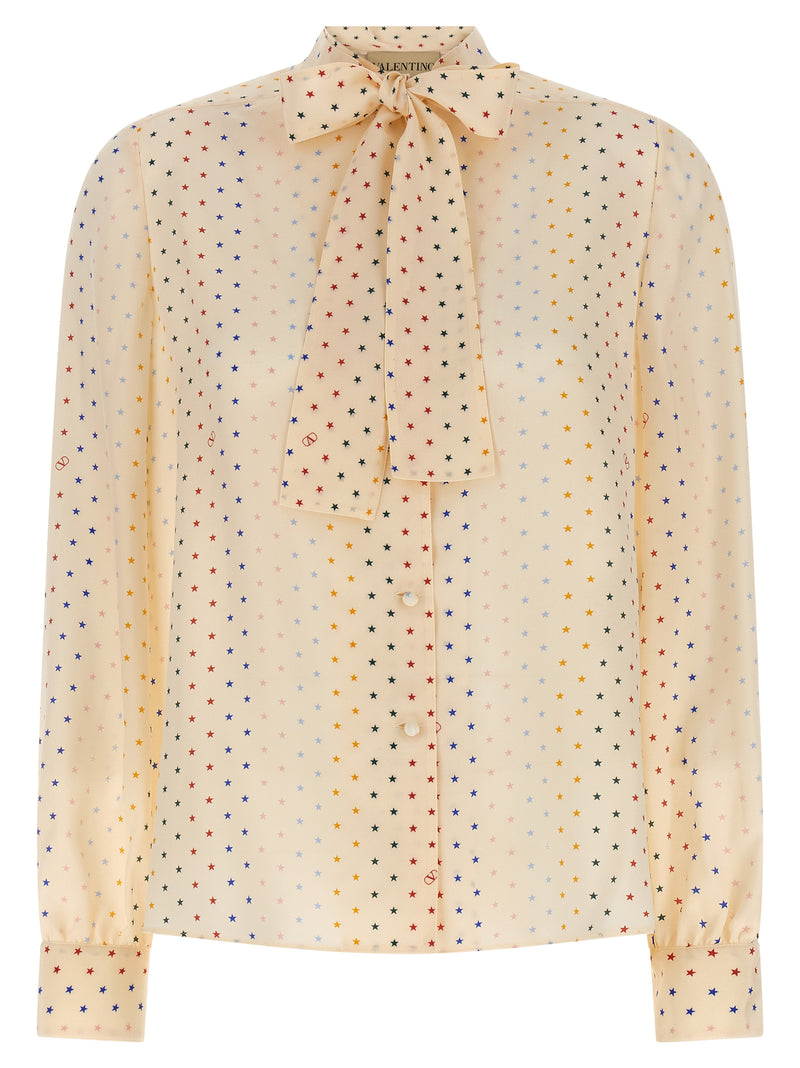Valentino Garavani Multicolor Silk Blouse