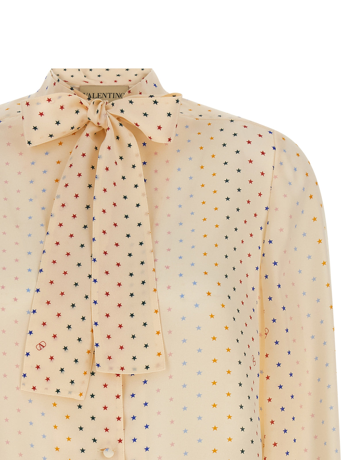 Chemisier en soie multicolore Valentino Garavani