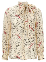 Chemisier en soie multicolore Valentino Garavani