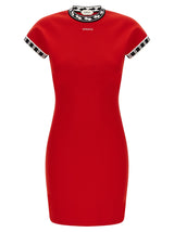 Versace Multicolor Cotton Short Dress