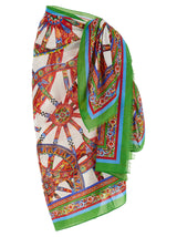 Jupe longue Dolce & Gabbana en coton multicolore