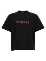 Versace Black Cotton T-Shirt