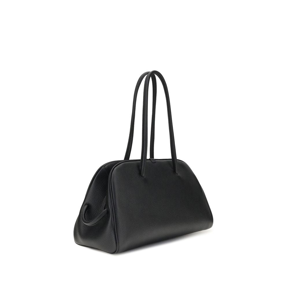 Jacquemus Black Calf Leather Il Turismo Handbag