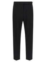 Brunello Cucinelli Pantalon habillé noir en laine vierge