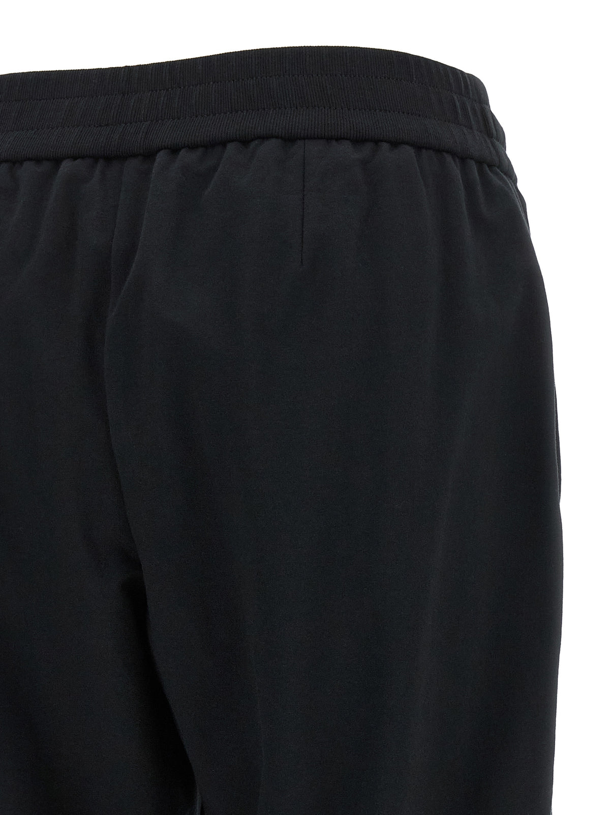 Brunello Cucinelli Black Cotton Joggers - Chic Flared Leg