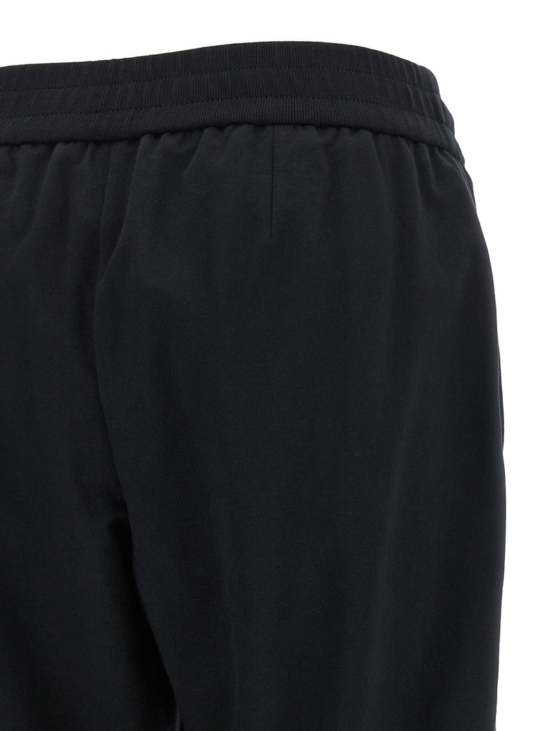 Brunello Cucinelli Black Cotton Joggers - Chic Flared Leg Design