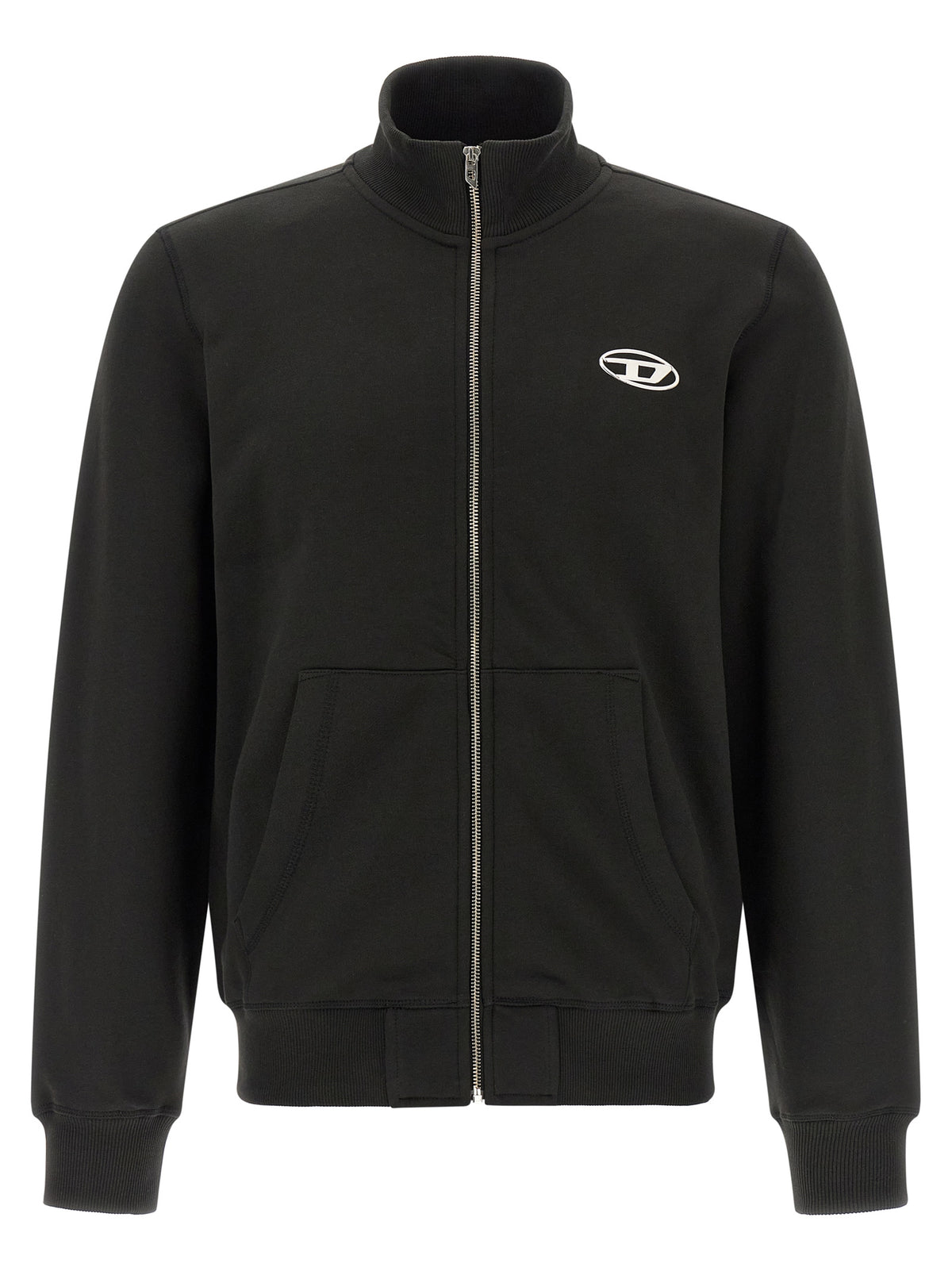 Sweat-shirt Diesel en coton noir