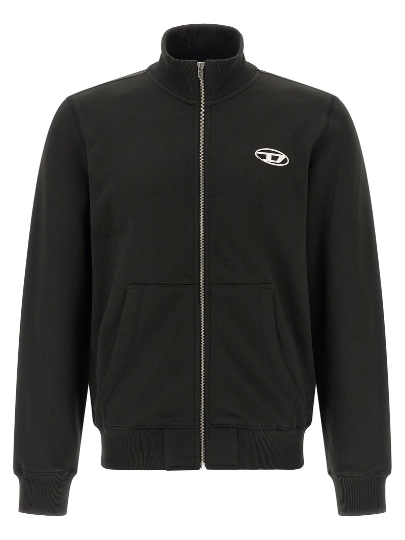 Sweat-shirt Diesel en coton noir