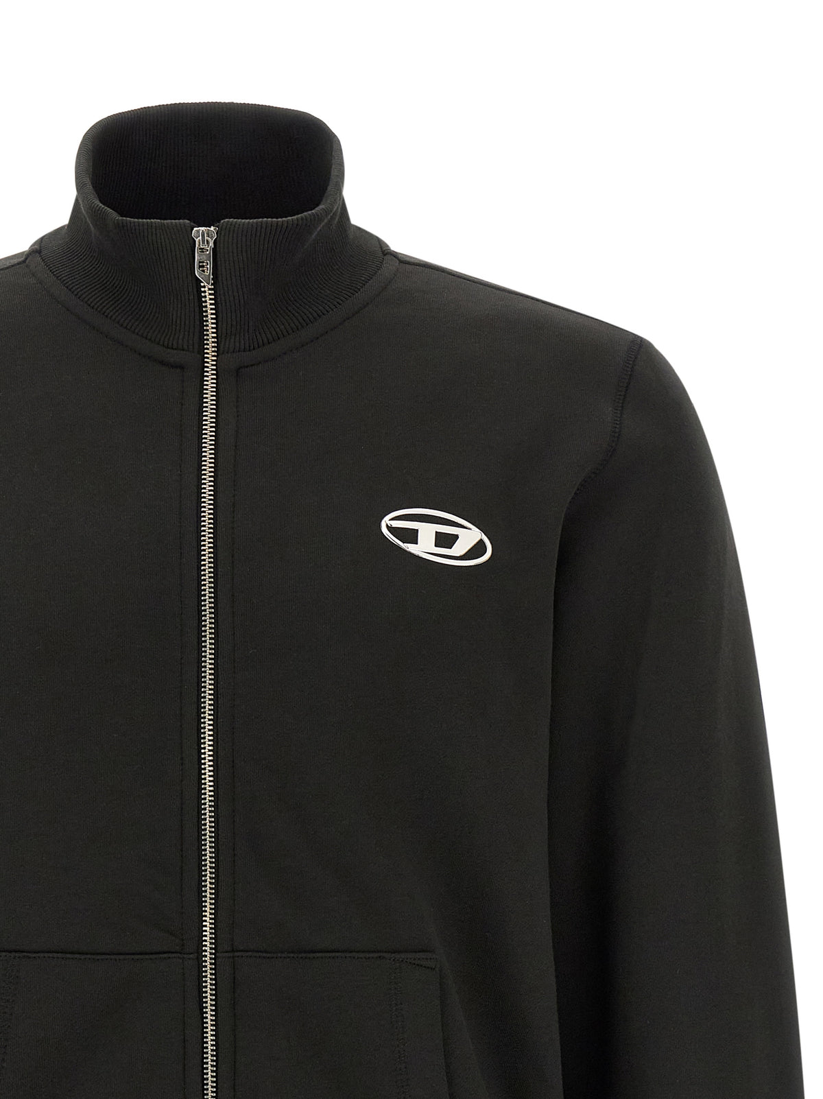Sweat-shirt Diesel en coton noir