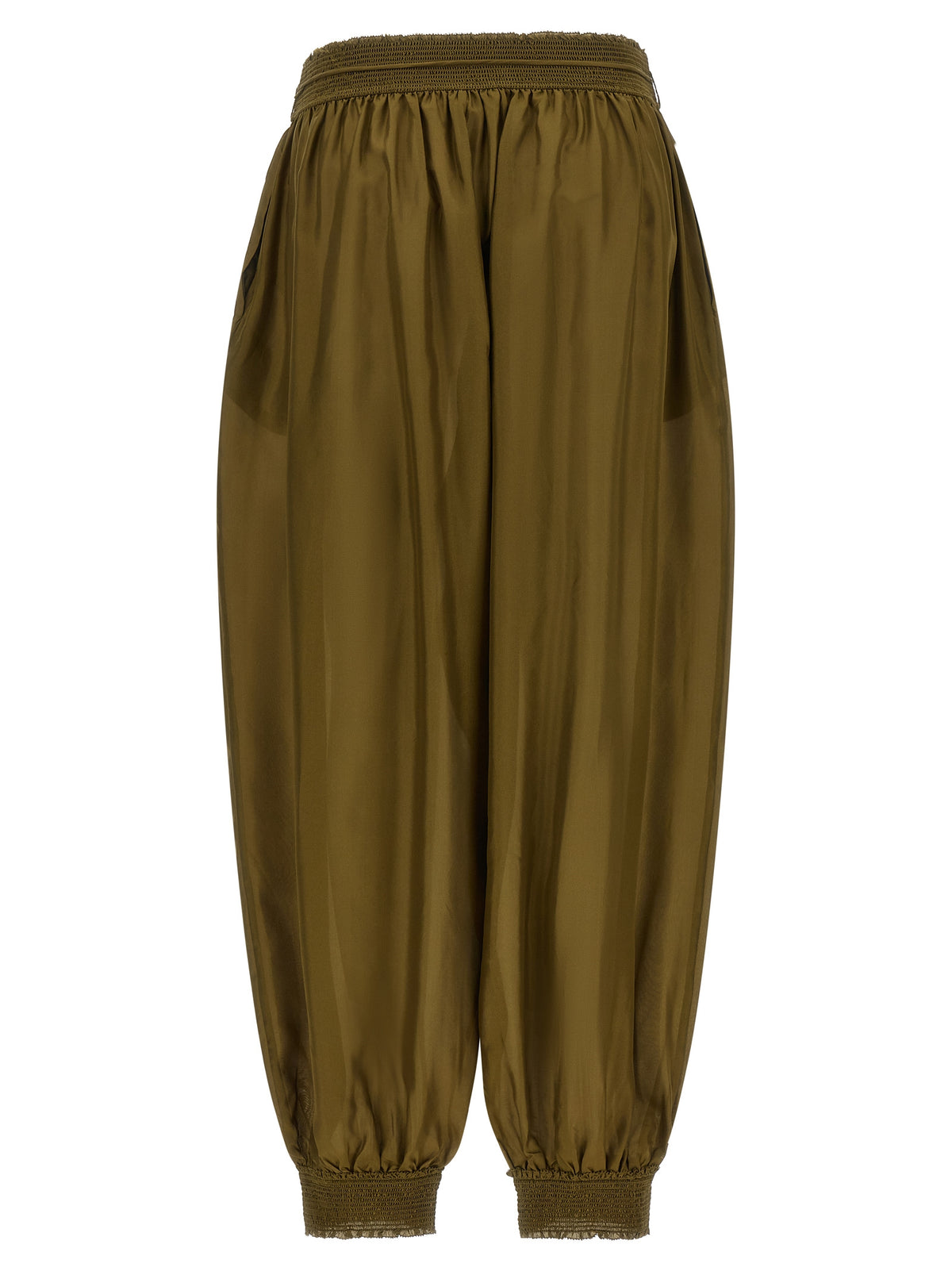 Zimmermann Bicolor Silk Casual Pants