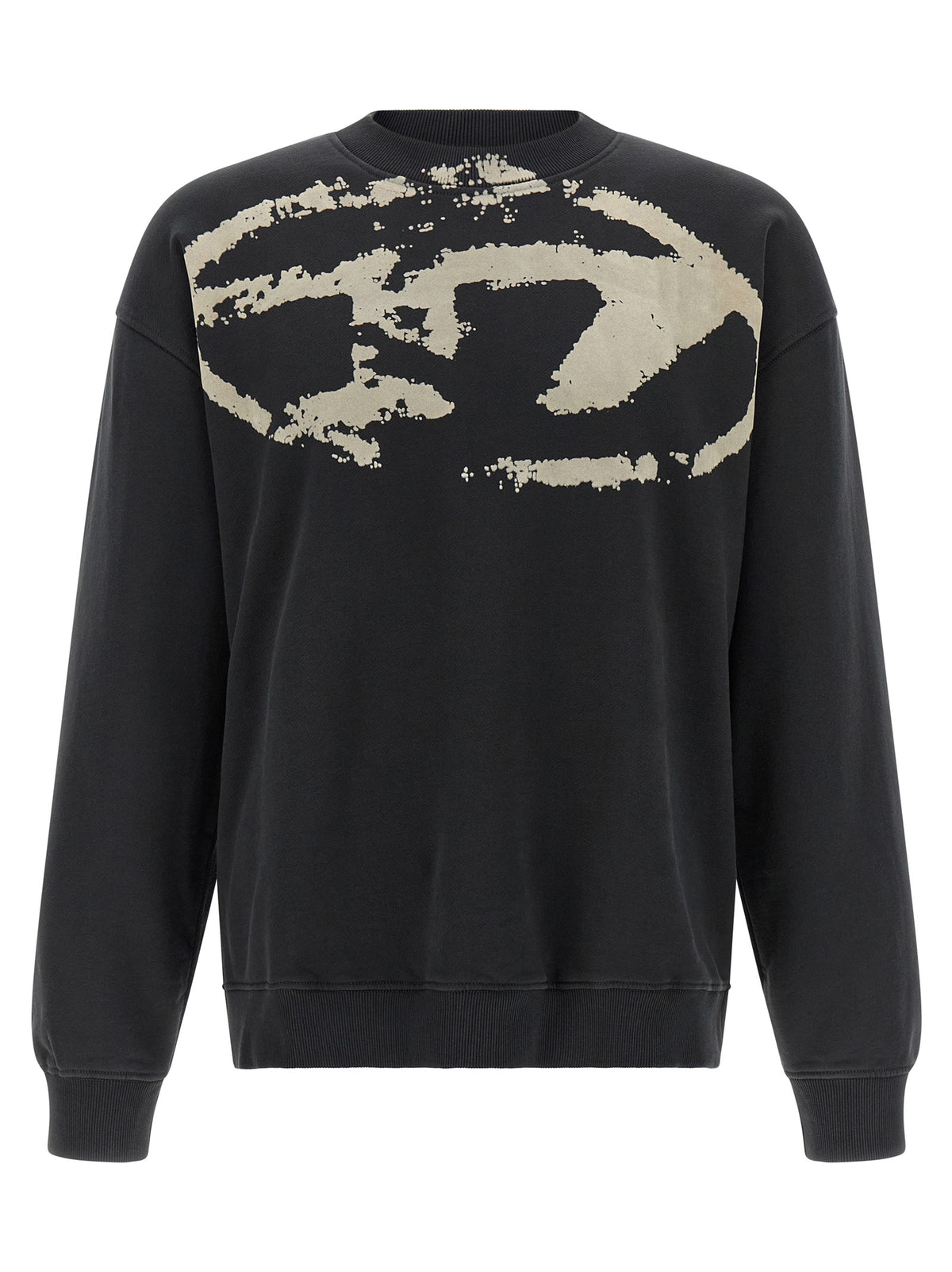 Sweat-shirt Diesel en coton noir