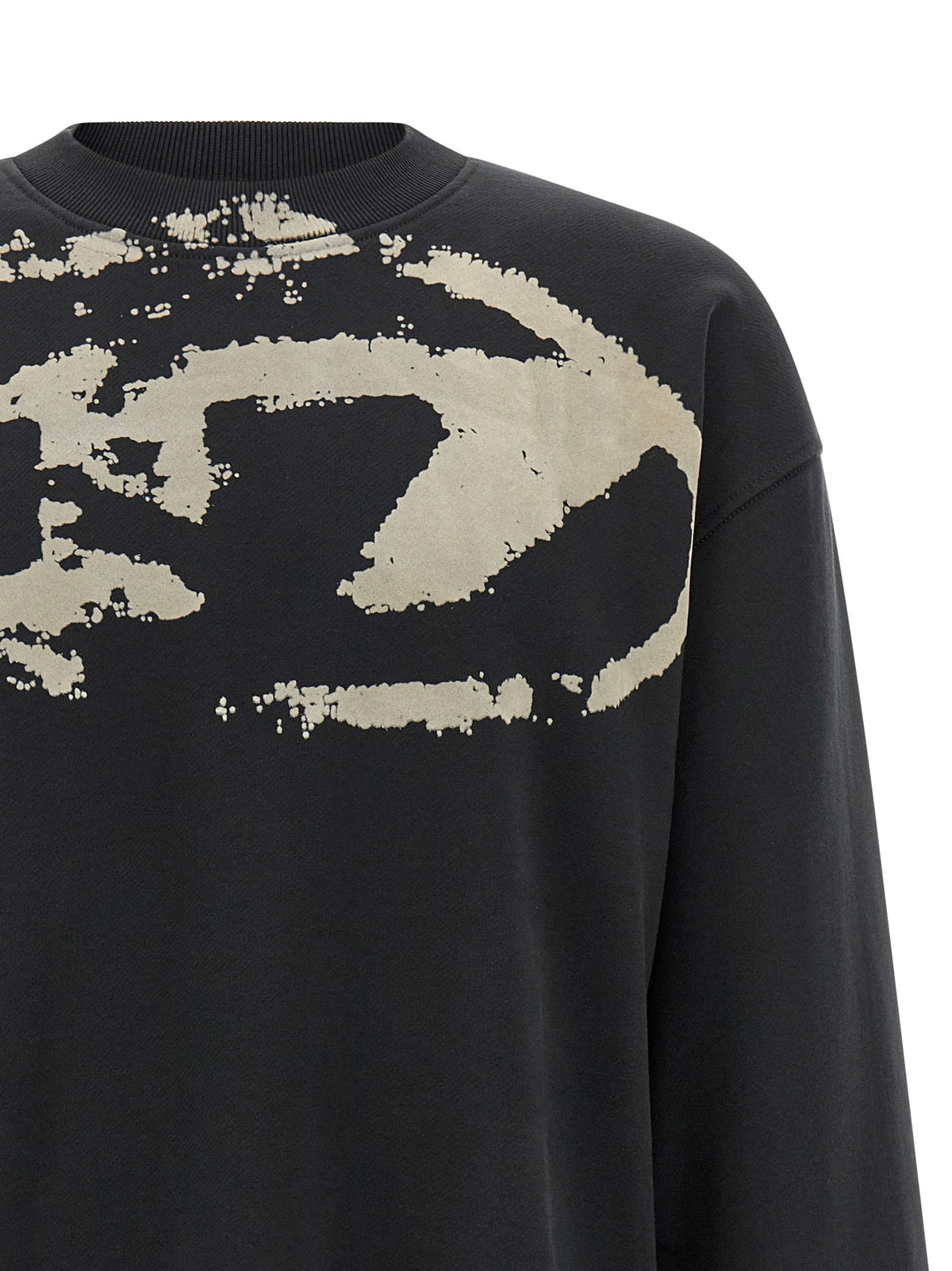 Sweat-shirt Diesel en coton noir