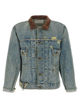 PALY Buffalo 66 Blue Cotton Denim Jacket