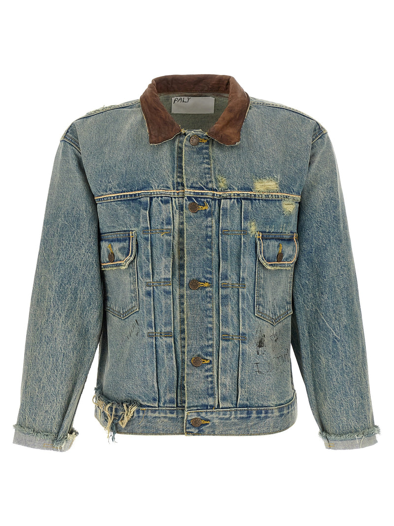 PALY Buffalo 66 Blue Cotton Denim Jacket