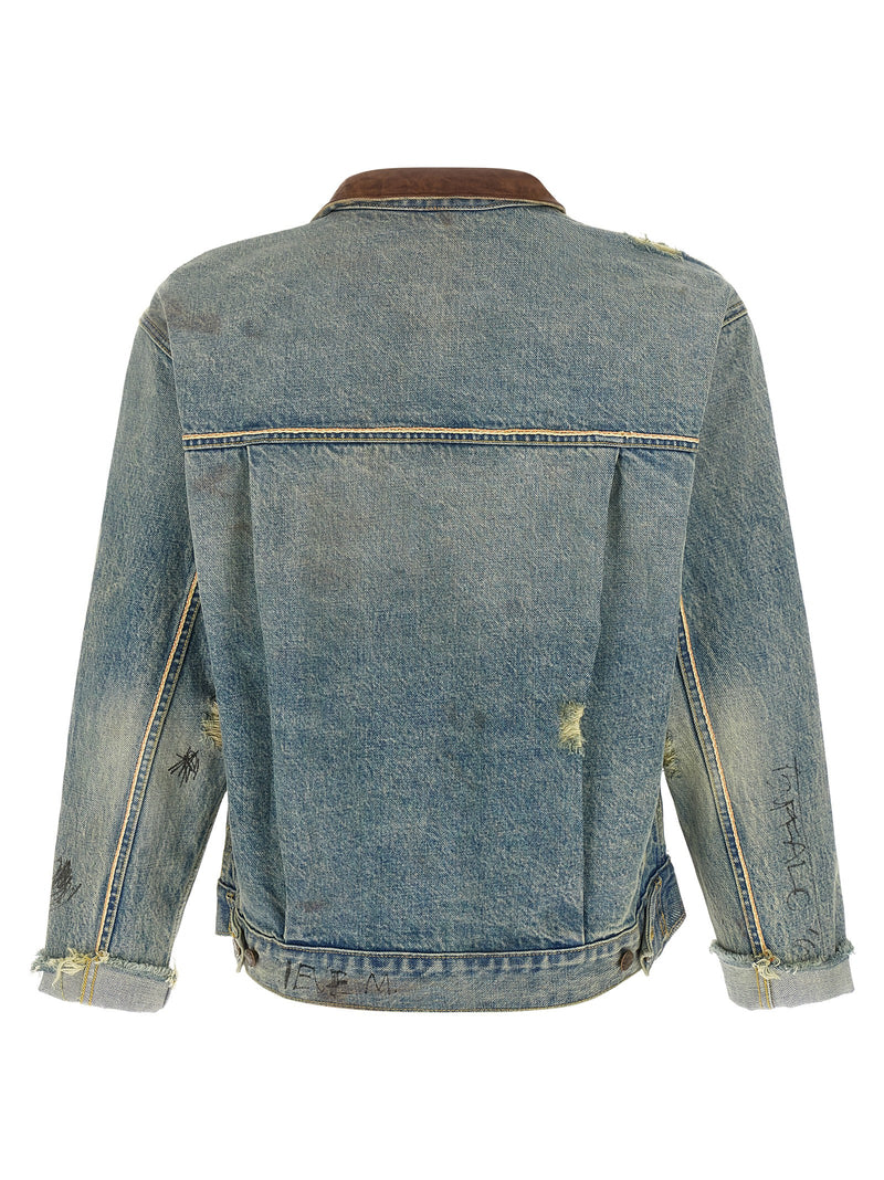 PALY Buffalo 66 Blue Cotton Denim Jacket