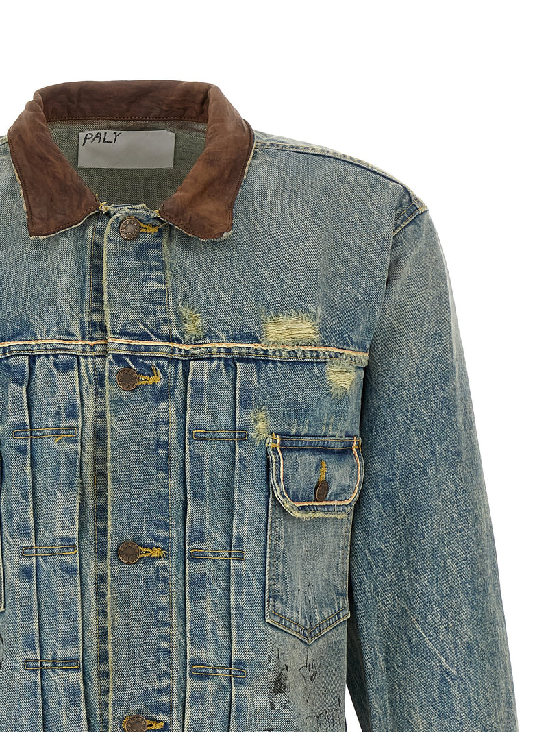 PALY Buffalo 66 Blue Cotton Denim Jacket