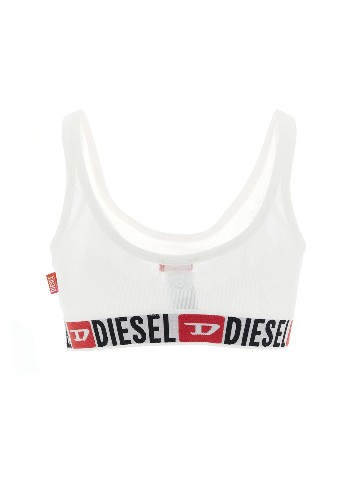 Diesel White Cotton Bra - Pr-Oriba-D-Core Collection