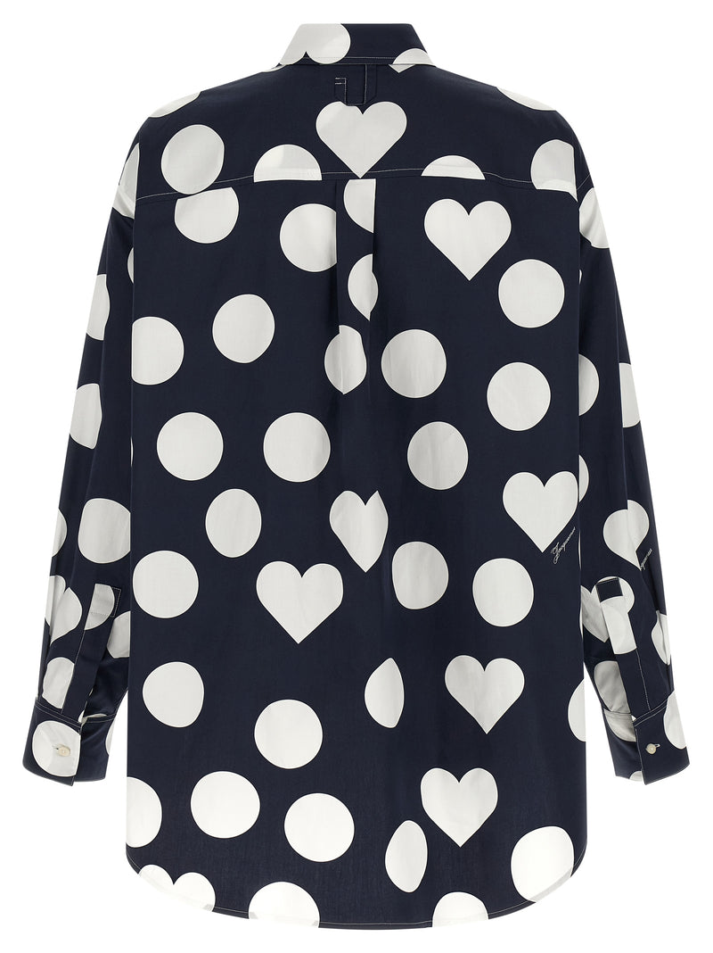 Jacquemus Blue Cotton Blouse