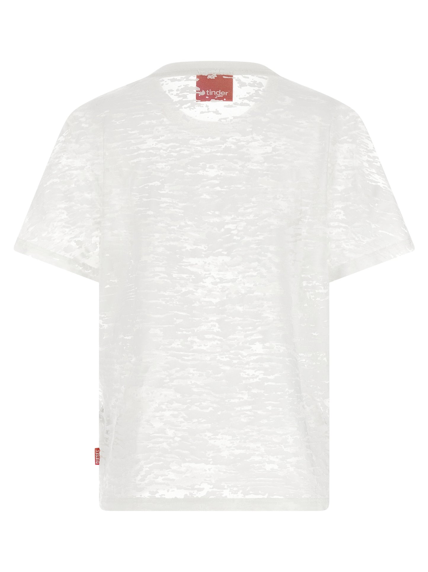 Diesel White Cotton T-Shirt