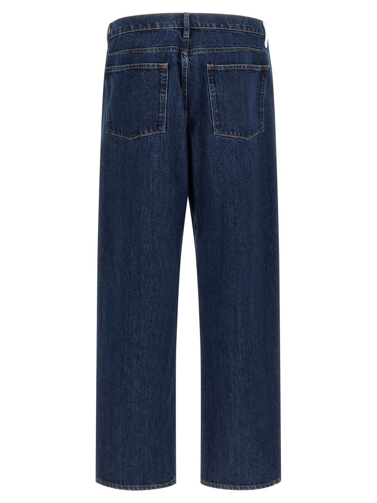 Jean droit en coton bleu Jil Sander