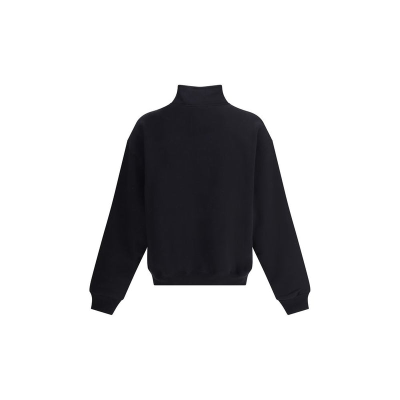 Sweat-shirt en coton noir Jacquemus