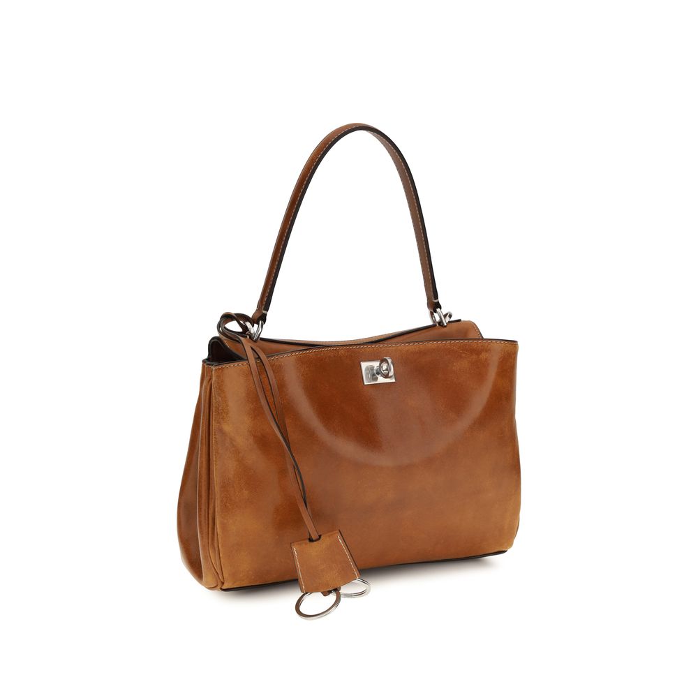 Balenciaga Brown Lamb Ovis Aries Handbag - Rodeo Style