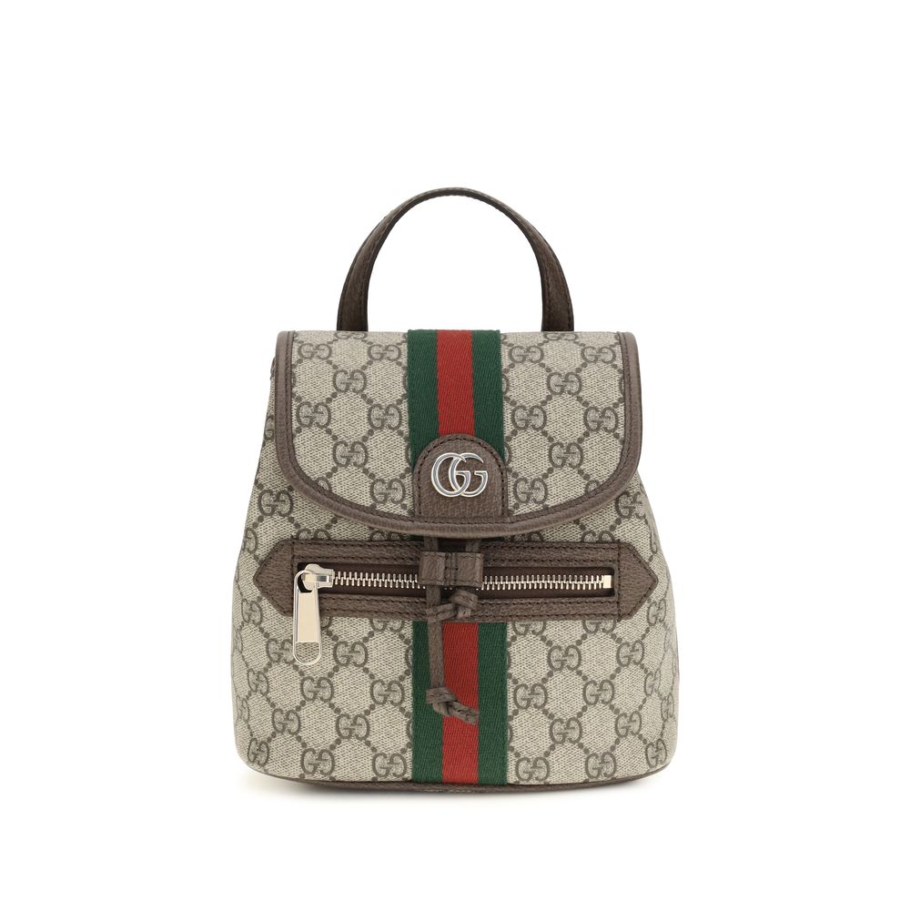 Sac à dos Gucci en tissu beige