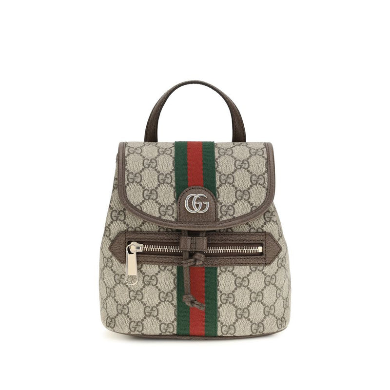 Gucci Beige Fabric Backpack
