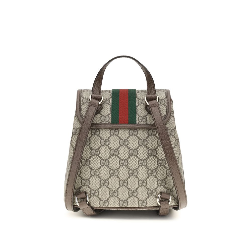 Sac à dos Gucci en tissu beige