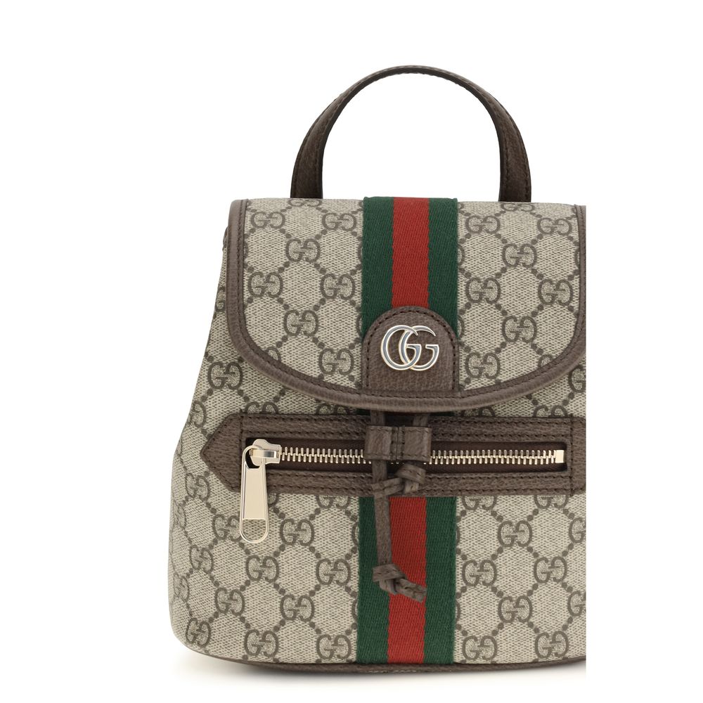 Sac à dos Gucci en tissu beige